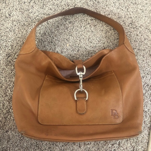 dooney and bourke leather shoulder bag